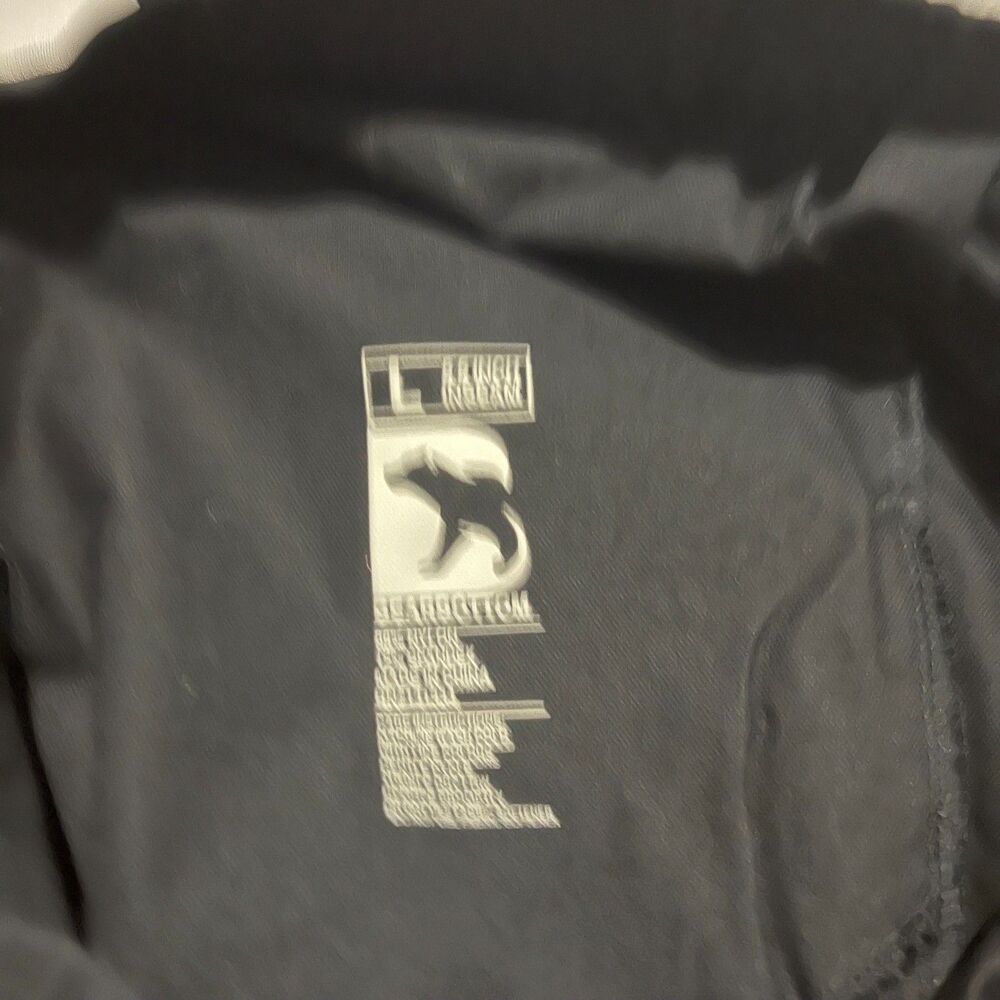 Bear Bottom Men's Black Flat Front Performance Shorts Size L Inseam 5.5 in Nylon - Picture 2 of 9
